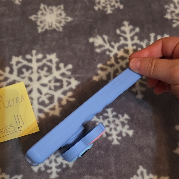 Samsung S25 Ultra Blue Stitch Character Case - Picture 3 of 5